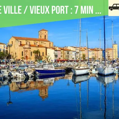 Cosy La Baie Des Anges - Plage - Classe 3 Etoiles
